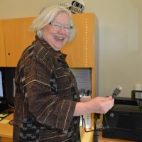 President Sandra Fowler-Hill Gives It Up