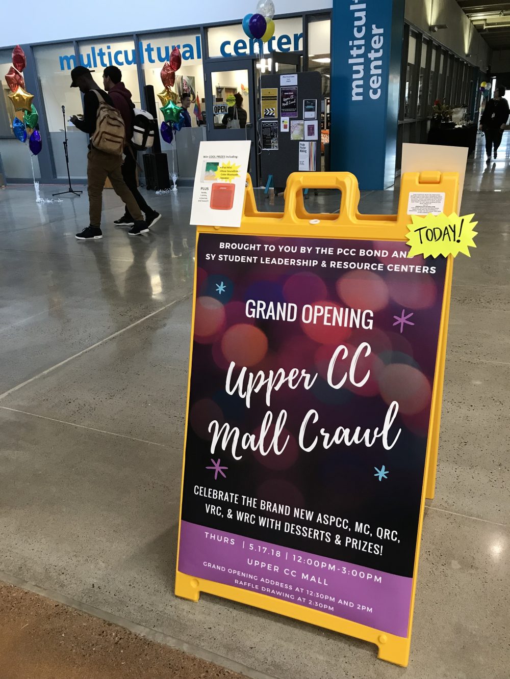 Upper Mall Crawl event