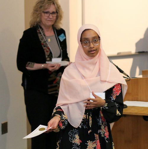Sucdi Ahmed talks about what the focus award means to her.