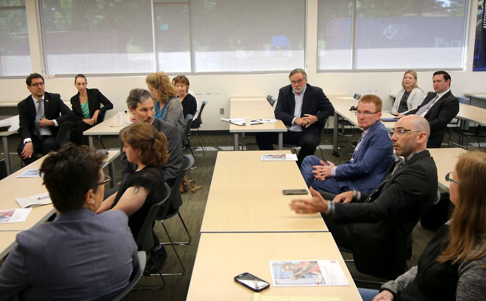 It was a stellar lineup of visitors for the event. The group included representatives from the Oregon Business Council, City of Portland, Greater Portland Inc, Portland Business Alliance and the Governor’s Office.