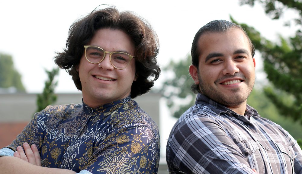 New board members Sebastian Schoelen and Mohamad Karim.