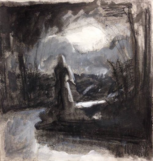 Michael Southern, Figure in Landscape