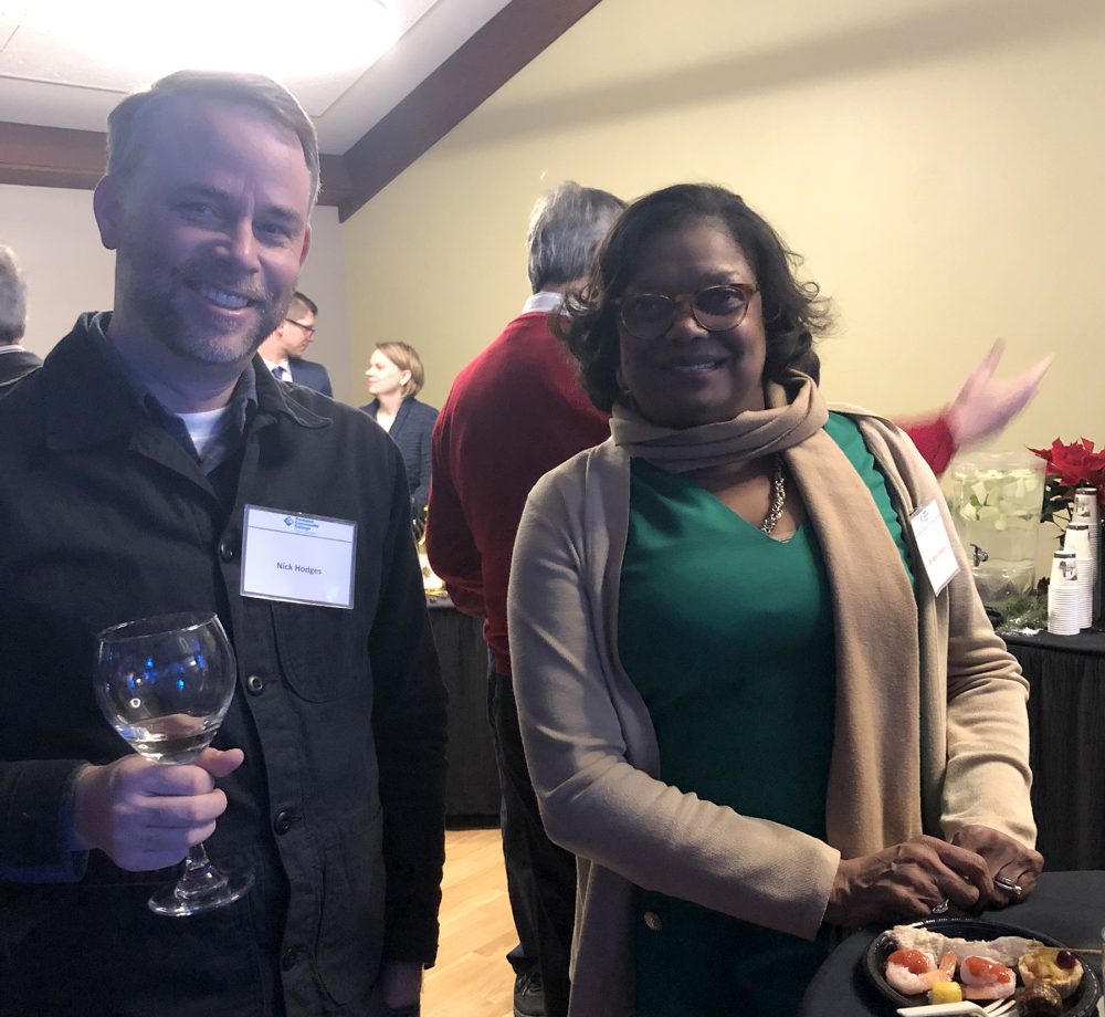 President's Circle chatting