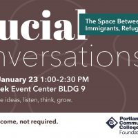 Flyer with information about Crucial Conversations event