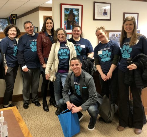 State Sen. Shemia Fagan meets with PCC delegation.