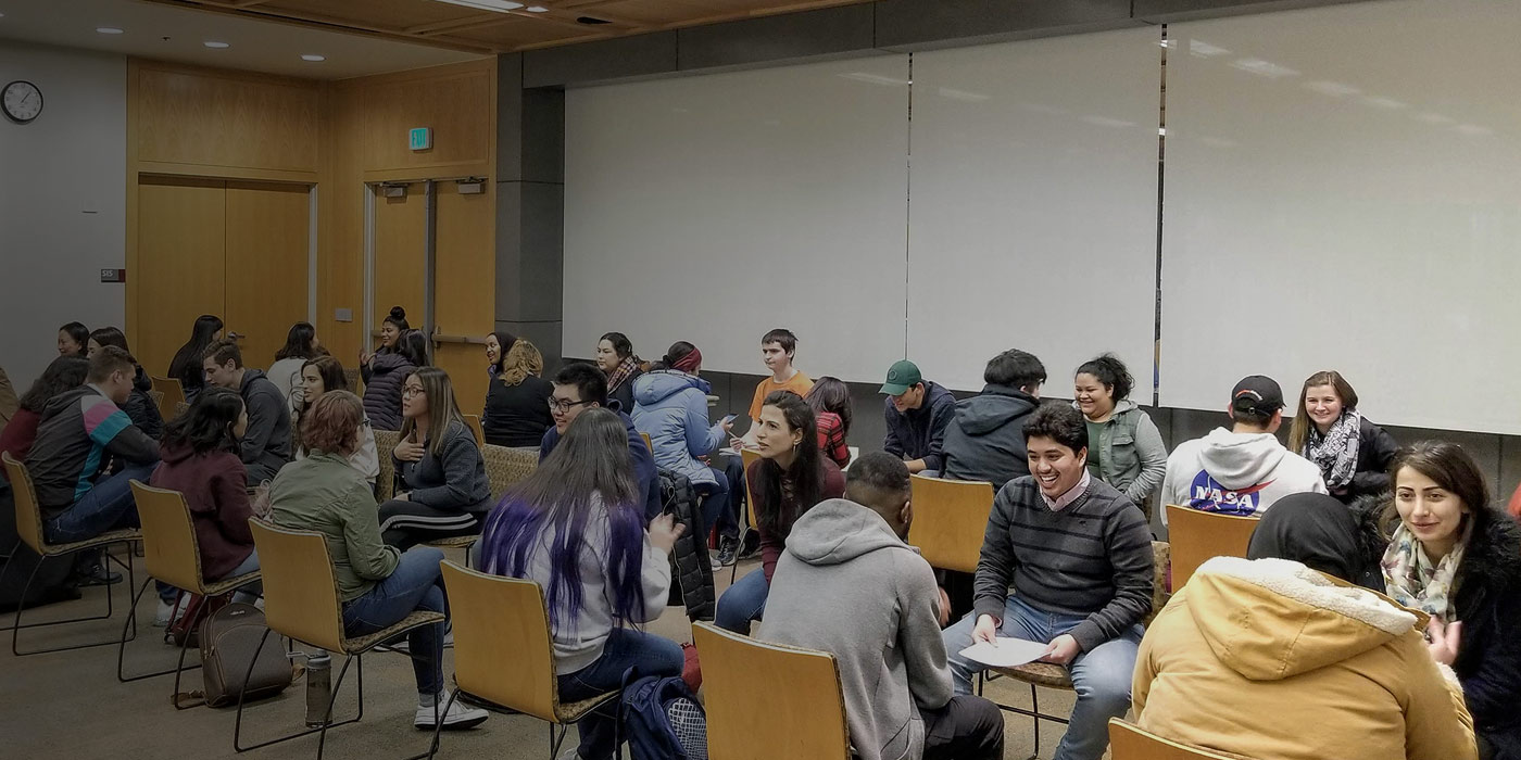 Speed culturing at rock creek.