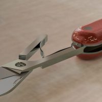 CADD design of scissors