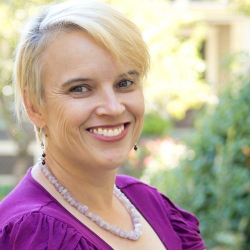 portrait of discussion facilitator Ellen Knutson