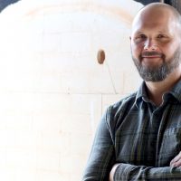 Ben Buswell in foundry