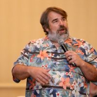 Rob Johnstone speaks.