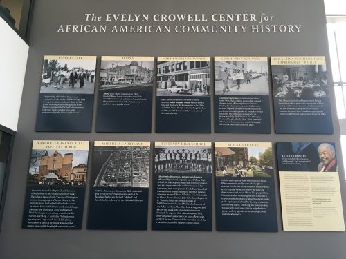 African American History Exhibit.