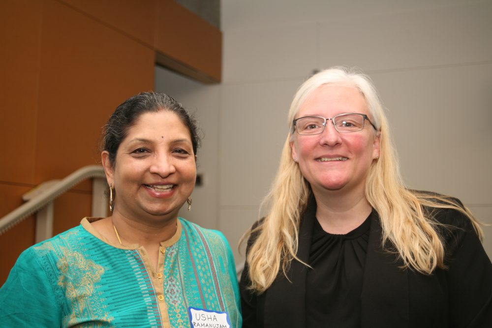 Photo of Usha Ramanujam and Allison Blizzard