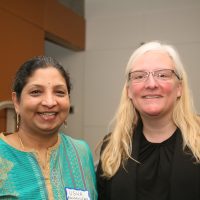 Photo of Usha Ramanujam and Allison Blizzard