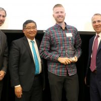 Photo of Northwest Compounders accepting a PCC Employer Partner of the Year Award