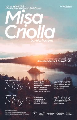 Misa Criolla concert poster