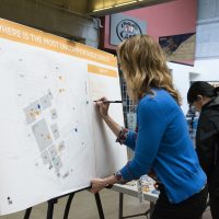 Sylvania seeks input at public outreach event on campus' future look and feel.
