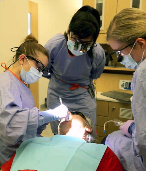 dental hygiene clinic.