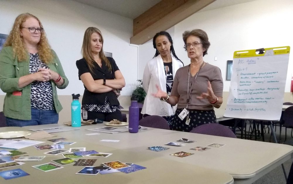 Portland Metro staff plan future of center.