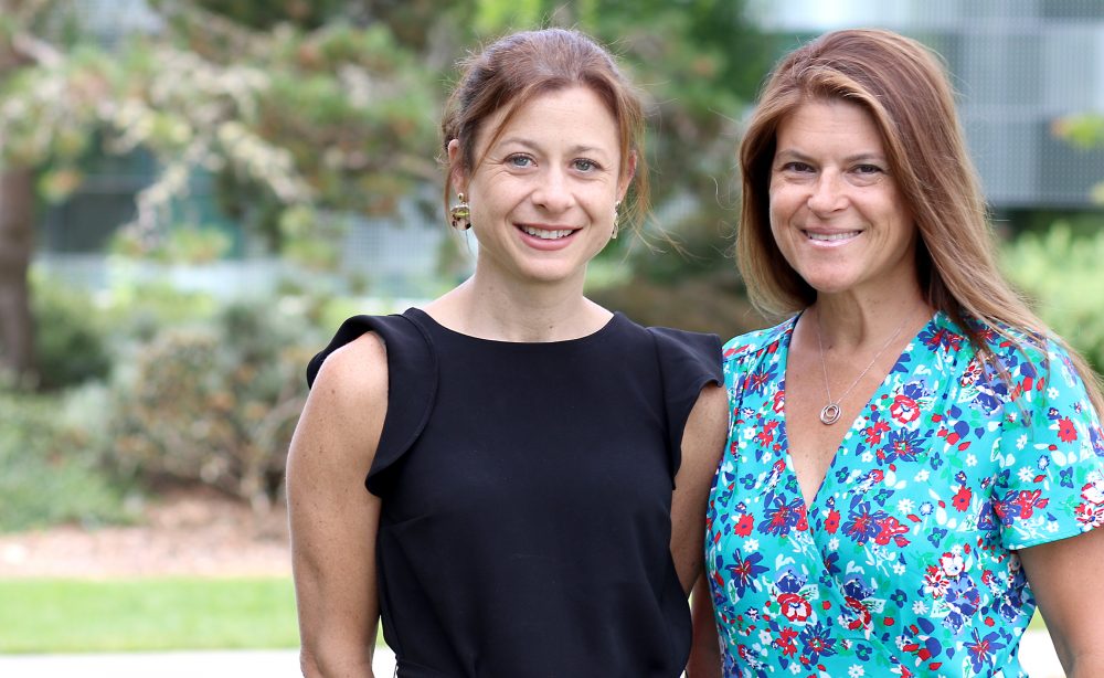 Jessica Bernards and Wendy Fresh at Rock Creek.