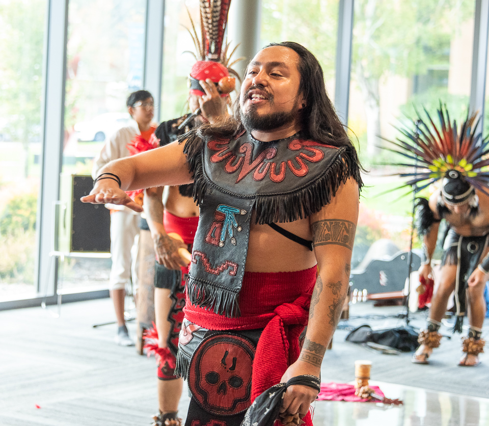 Aztec dancer