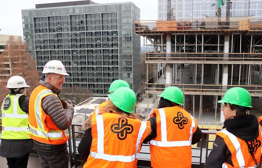 Dental Programs tour of Fourth and Montgomery.