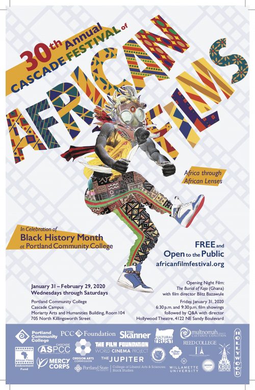 CFAF poster of dancer.