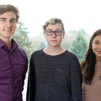 Matt, Logan and Ines.