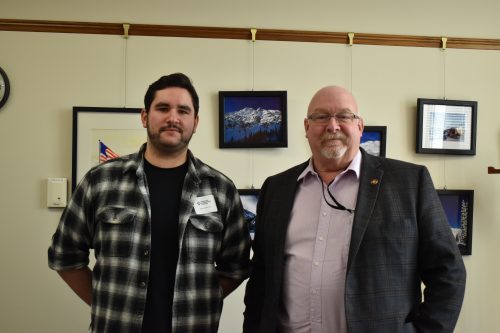 Dominic Baldocchi and Sen. Lynn Findley