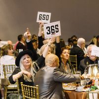 Scene from last year's paddle raise.