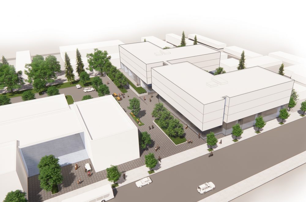 HF Killingsworth - Massing View