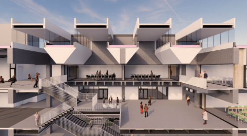 HT rendering, cross sectional