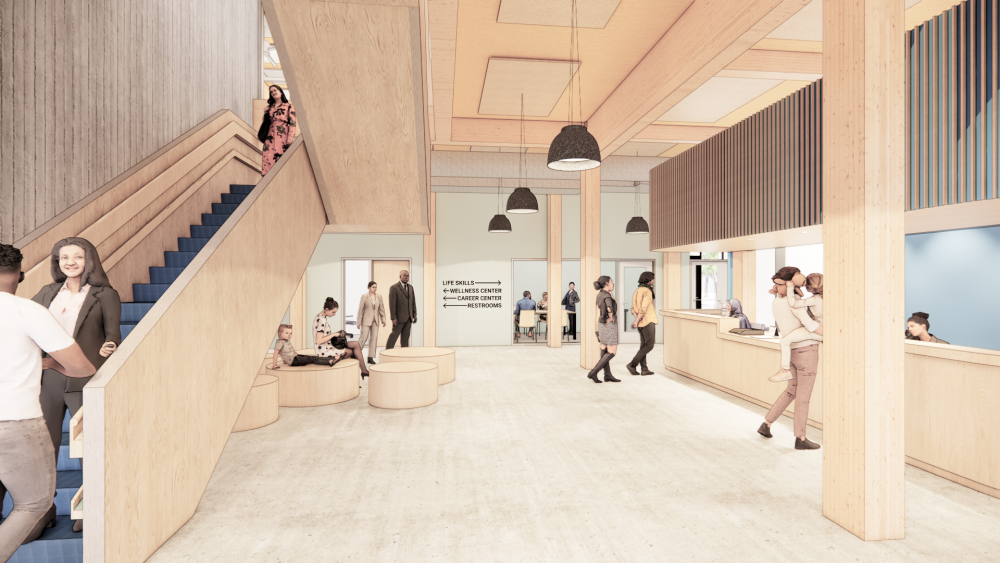 PMWTC Lobby South Entry