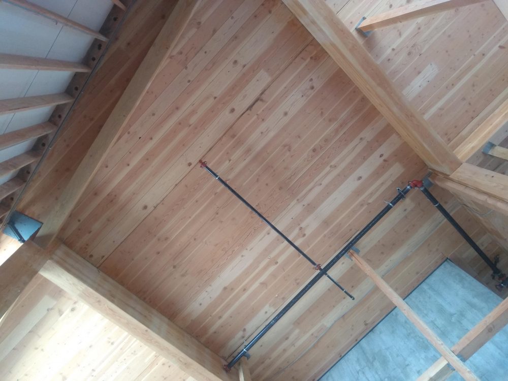 Current CLT construction project built by Andersen Construction.