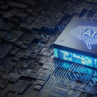 AI, Artificial Intelligence concept,3d rendering, conceptual image