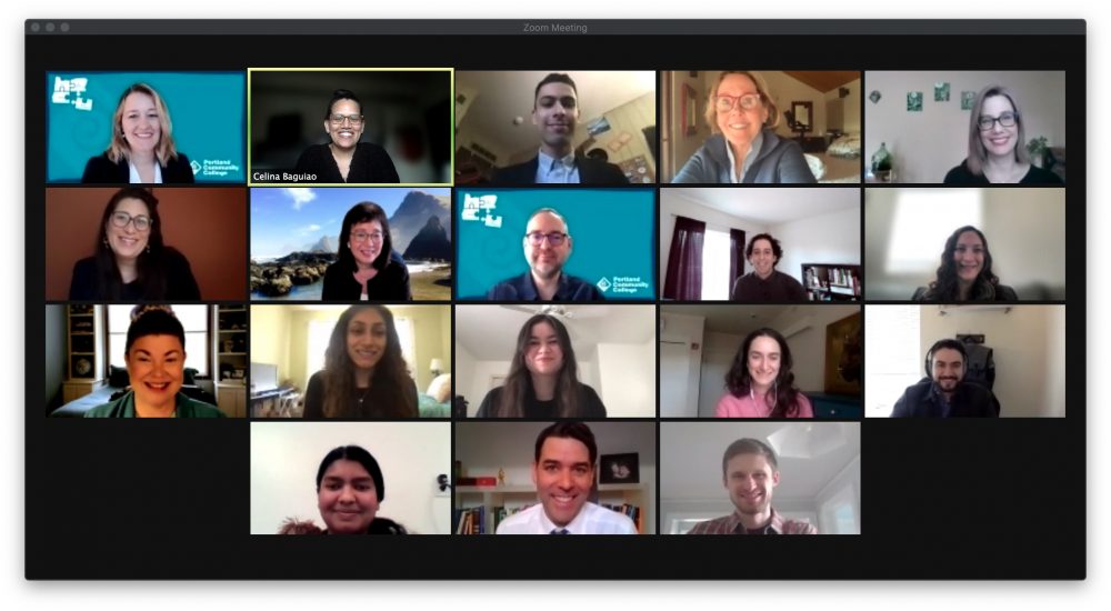 Meeting with Rob Wagner virtually.