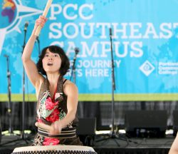 Taiko drummer