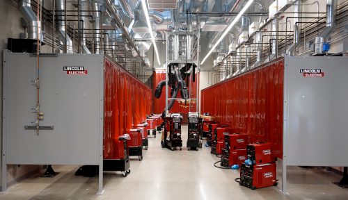 New welding stalls at OMIC.