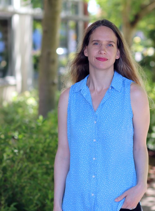 Brita Clothier standing