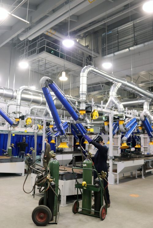 The new welding shop at the Rock Creek Campus_4861