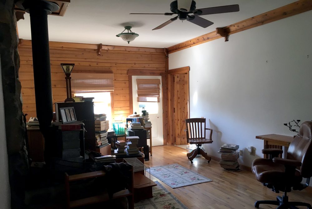 The main writer's room at the house.