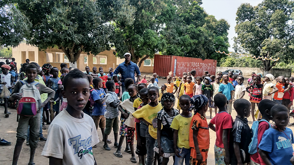 Esmeraldo Silva's foundation works to bridge the two communities of Portland, Oregon, and Mansoa, Guinea-Bissau, by funneling resources and expertise to address issues ranging from education to health care to sustainable farming.