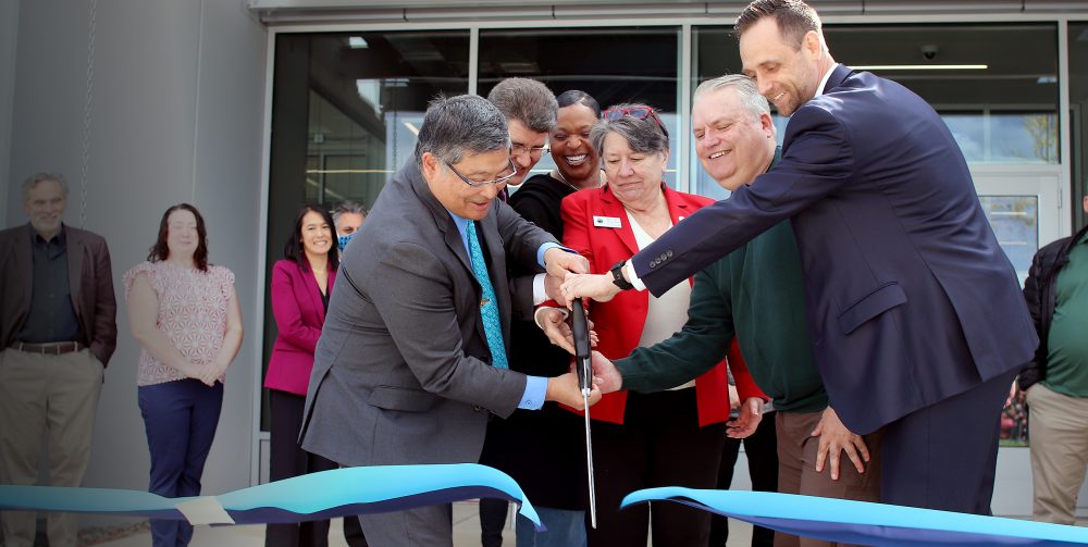 ribbon cut
