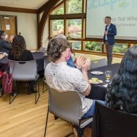 Mayor Wheeler speaking