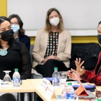 PCC students Utahana Rosales and Erica Mccurty discuss challenges for students in health care education.