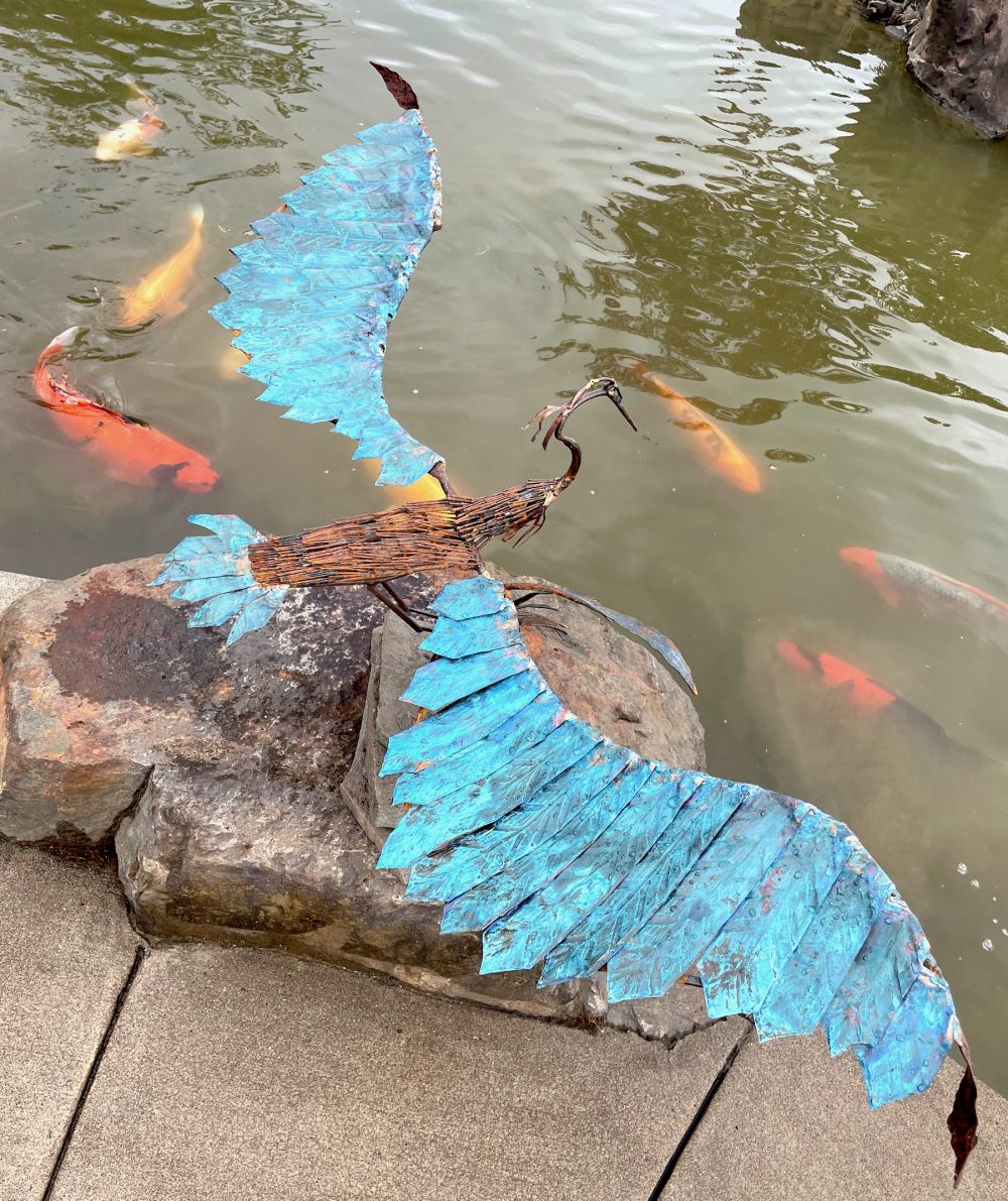 Seder’s ‘Great Blue’ installation.