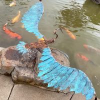 Seder’s ‘Great Blue’ installation.