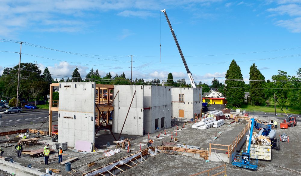 PMWTC under construction