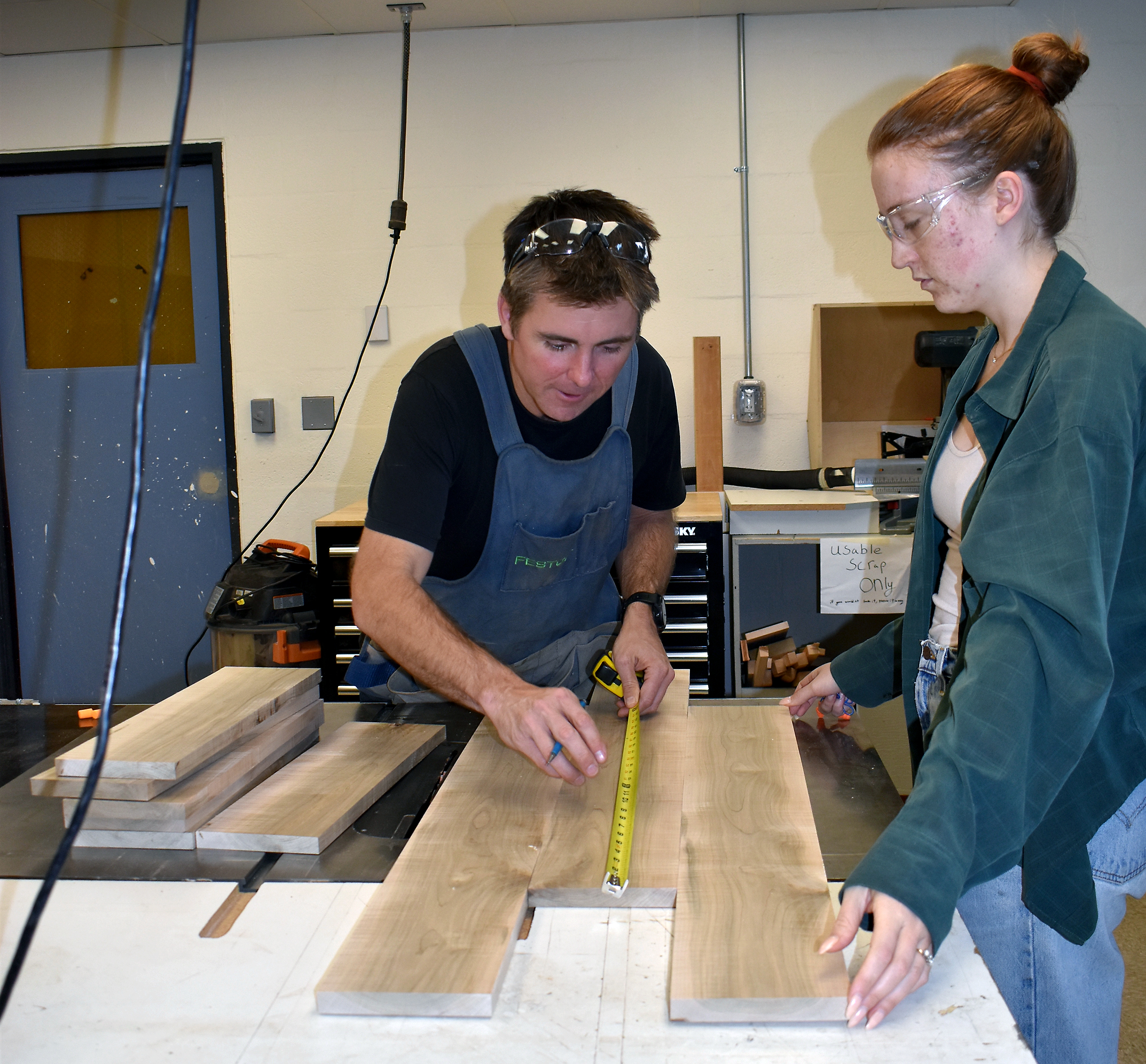 woodworking class.