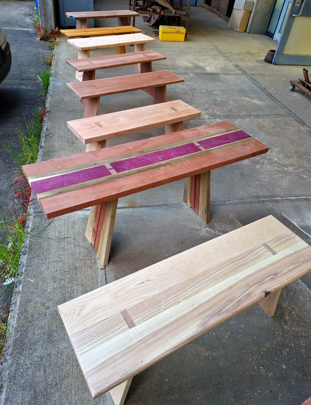 Spring term Introduction to Woodworking students learned how to design and fabricate customized furnishings, an interior design must-have skill2