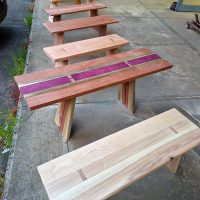 Spring term Introduction to Woodworking students learned how to design and fabricate customized furnishings, an interior design must-have skill2